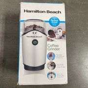 Hamilton Beach 4.5oz Electric Coffee Grinder For Beans, Spices & More, Stainless Steel Blades, Silve