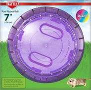 Kaytee 7" Dazzle Run-About Exercise Ball For Pet Hamsters & Gerbils