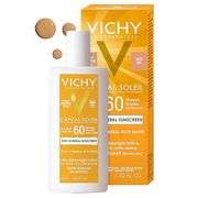 Vichy Capital Soleil Tinted Mineral Sunscreen for Face SPF 60, Titanium Dioxide Face Sunscreen, Trav