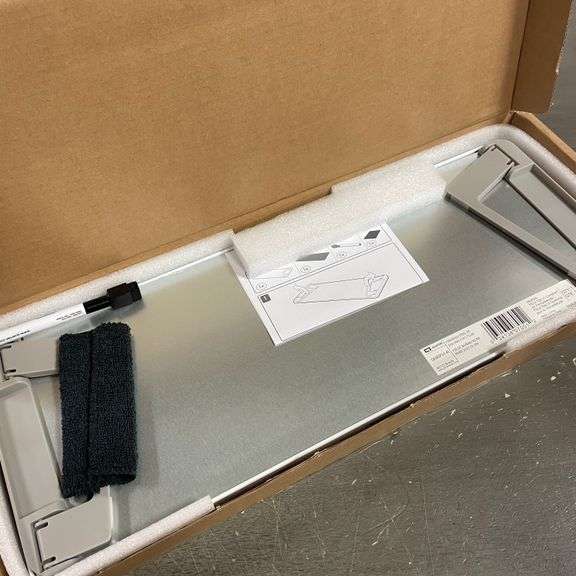 Quartet Dry Erase White Board, Magnetic Desktop Computer Pad for Notetaking