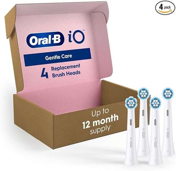 Oral-B iO Series Gentle Care Electric Toothbrush Replacement Brush Heads