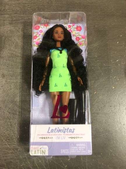 The First All-Latina Line of Fashion Dolls, Latinistas 11.5-inch Liv Latina Fashion Doll and Accesso