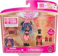 Royale High 3” Fire Fairy Fashion Doll - 1 Figure with 9 Fashion Accessories