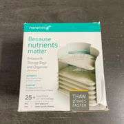 Nanobebe 25 Breastmilk Storage Bags & Organizer – Fast, Even Thawing & Warming Breastmilk Bags