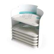 Nanobebe 25 Breastmilk Storage Bags & Organizer – Fast, Even Thawing & Warming Breastmilk Bags