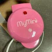 Nostalgia MyMini Heart Nonstick WaffleMaker (Pink) for MINIATURE 5" Heart-Shaped Waffles