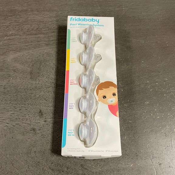 Frida Baby Silicone Paci Weaning System, BPA Free, Latex Free