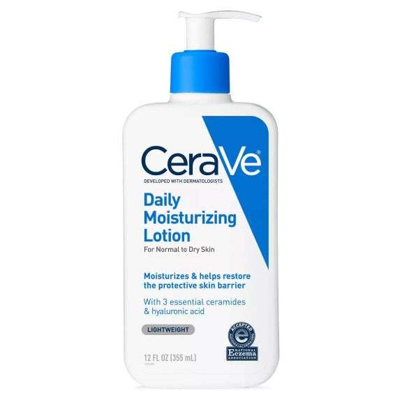 CeraVe Daily Moisturizing Face and Body Lotion for Normal to Dry Skin 12 fl oz