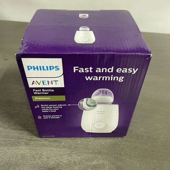 Philips Avent Premium Fast Bottle Warmer, with Smart Temperature Control