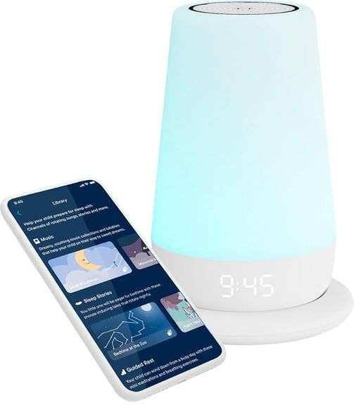 Hatch Rest+ Baby & Kids Sound Machine | 2nd Gen | Child’s Night Light, Alarm Clock