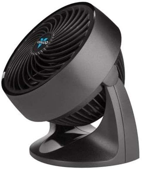 Vornado Fans CR1-0116-06 Vortex Air Circulator Fan, Compact, Black, 7-In. - Quantity 44