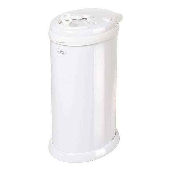 Ubbi Steel Diaper Pail, Odor Locking, No Special Bag Required