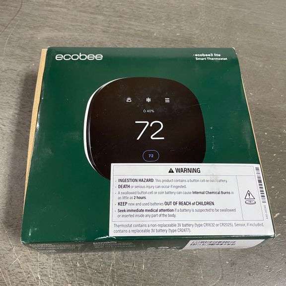 ecobee3 Lite Smart Thermostat - Programmable Wifi Thermostat - Works with Siri