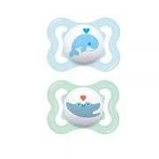 MAM Mini Air Pacifier 0-6 Months - 2ct Blue