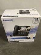 Panasonic Office Phone System, Corded Base Station with 4-Lines Expandable with Up to 10 Compatible 