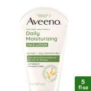 Aveeno Daily Moisturizing Prebiotic Oat Face Cream for Dry Skin - Fragrance Free - 5 oz