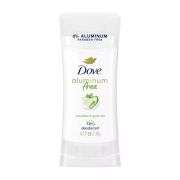 Dove Beauty Aluminum Free Cucumber & Green Tea Deodorant Stick - 2.6oz