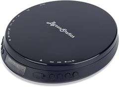 ByronStatics Portable CD Player, Personal Compact Disc Player with Anti-Skip/Anti-Shock, Headphone J