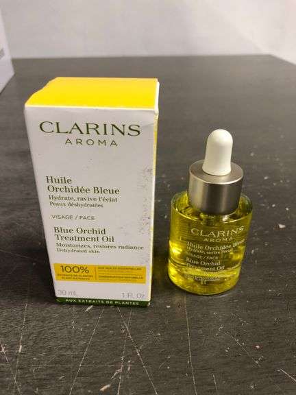 Clarins Blue Orchid Face Oil Treatment Naturale plants extract