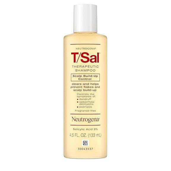 Neutrogena T/Sal Therapeutic Dandruff Shampoo, Scalp Build-Up Control, 3% Salicylic Acid