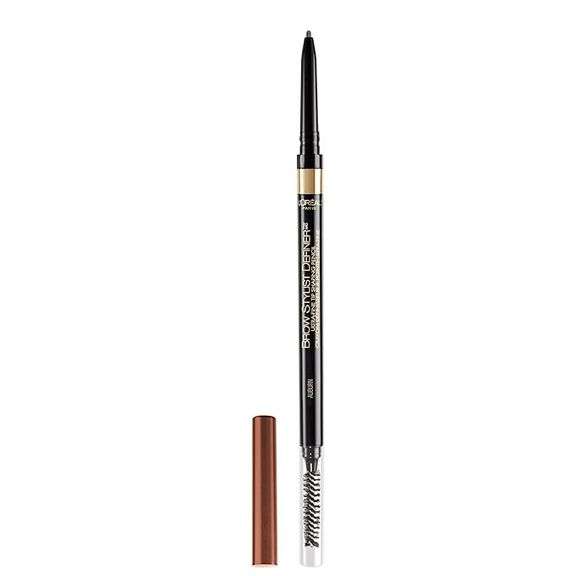 L'Oreal Paris Makeup Brow Stylist Definer Waterproof Eyebrow Pencil, Ultra-Fine Mechanical Pencil