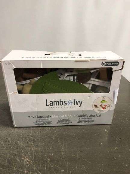 Lambs & Ivy Woodland Tales Multicolor Forest Animals - Baby Crib Mobile