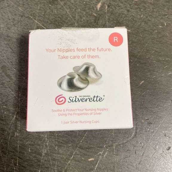 The Original Silver Nursing Cups, Nipple Covers for Breastfeeding Essential