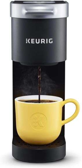 Keurig K-Mini Single Serve K-Cup Pod Coffee Maker, 6 to 12oz Brew size, with Cord Storage, Perfect f