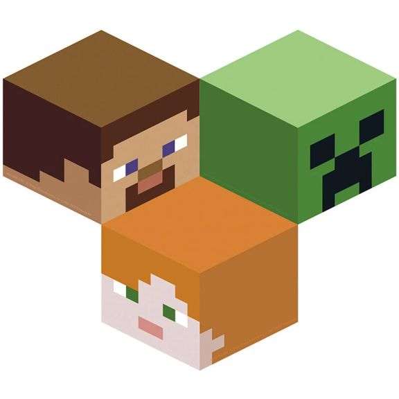 Eureka Minecraft Assorted Paper Cut Out
