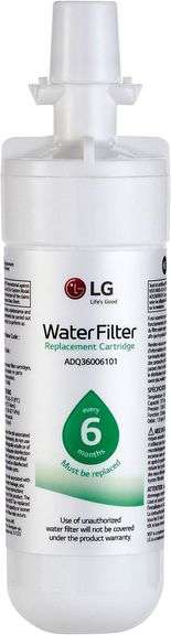 LG LT700P- Replacement Refrigerator Water Filter, White, Single