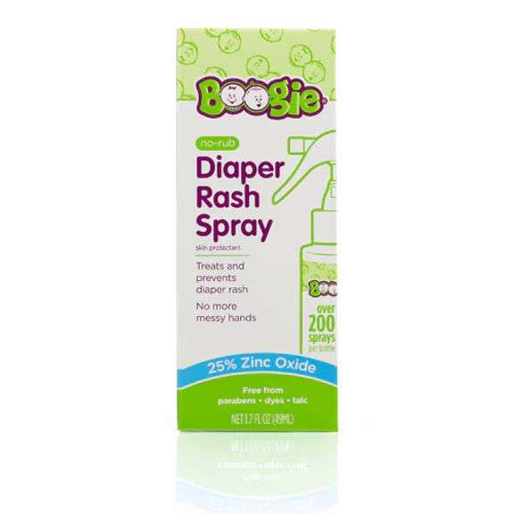 Boogie Baby Diaper Rash Spray 25% Zinc Oxide -- 1.7 fl oz