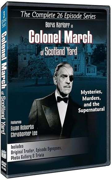 Colonel March of Scotland Yard / The Complete 26-Episode Series - Boris Karloff [DVD]