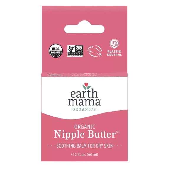 Earth Mama Organics Nipple Butter Breastfeeding Cream - 2 fl oz