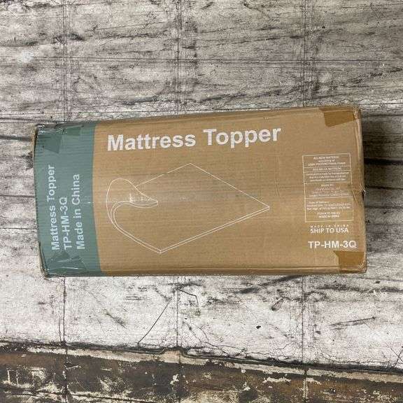 DUMOS Memory Foam Mattress Topper Queen, 3 Inch Thick Gel Infused Bed Toppers for Queen Size Bed