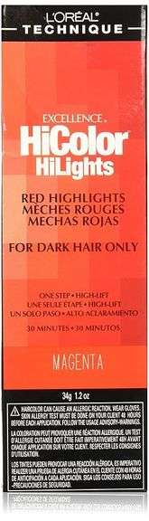 Loreal Excellence Hicolor Hilights Magenta 1.2 Ounce (35ml)
