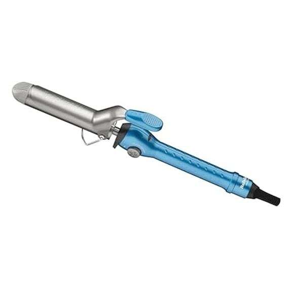 BaBylissPRO Nano Titanium Spring Curling Iron, Professional Hair Wand, Tool for Stylists