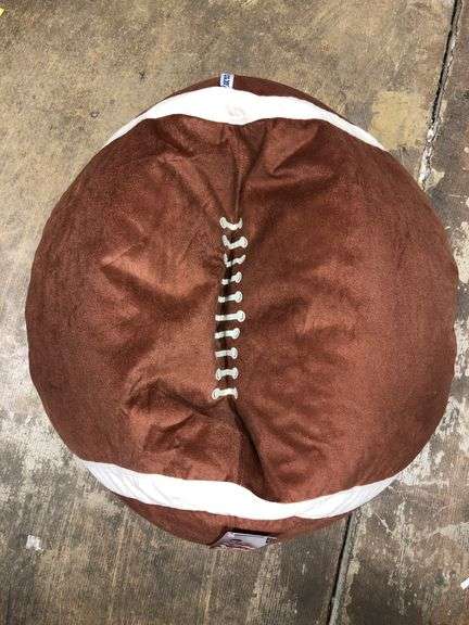 Big Joe Sports Ball Child-Sized Bean Bag Chair, Football Plush, Soft Polyester, 2.5 feet