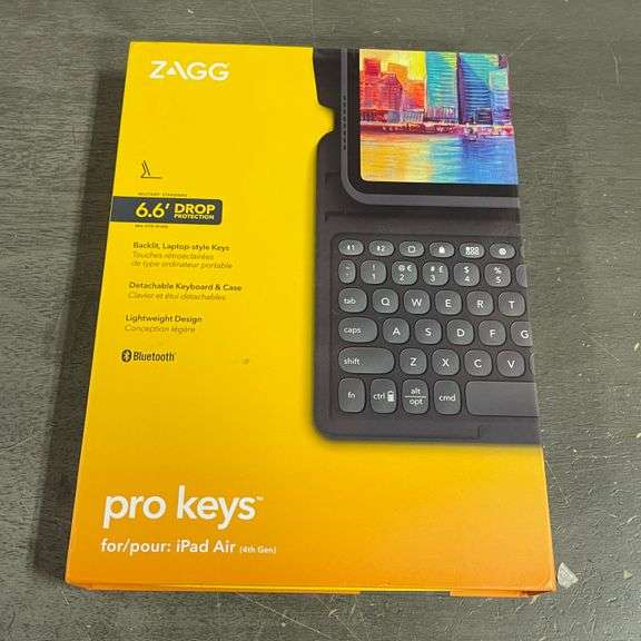 ZAGG Pro Keys Detachable Case and Wireless Keyboard for iPad Air 11" (M3)/ Air 10.9"