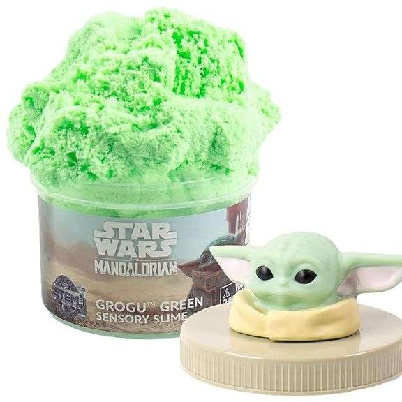 STAR WARS™ The Mandalorian Grogu Green Slime, 8oz Star Wars Slime, Pre-Made Slime