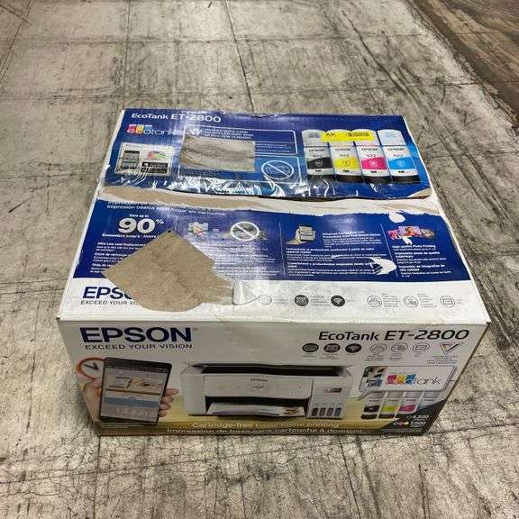 Epson EcoTank ET-2800 Wireless Color All-in-One Cartridge-Free Supertank Printer
