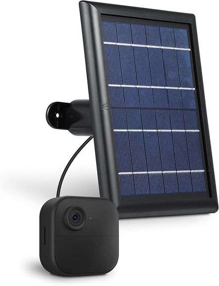 (Camera NOT Included) Wasserstein Solar Panel with Internal Battery - Compatible with Blink XT and X