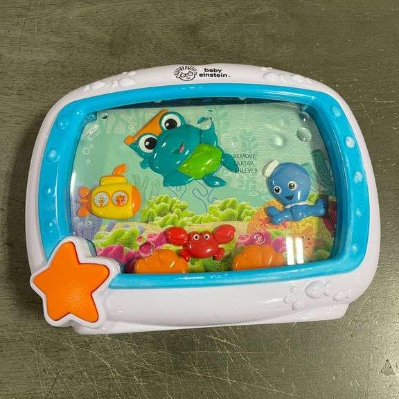 Baby Einstein Sea Dreams Soother Musical Crib Toy and Sound Machine, Newborn and up