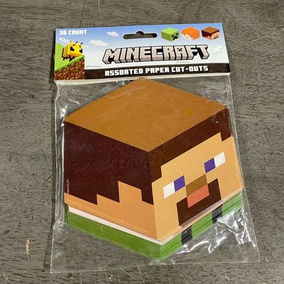 Eureka Minecraft Assorted Paper Cut Out
