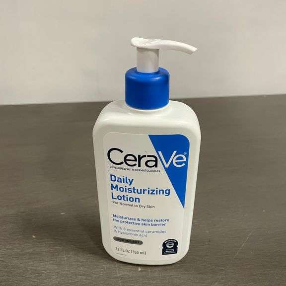 CeraVe Daily Moisturizing Face and Body Lotion for Normal to Dry Skin 12 fl oz