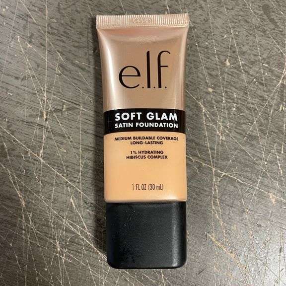 e.l.f. Soft Glam Satin Foundation - 1 fl oz 34 Medium Cool