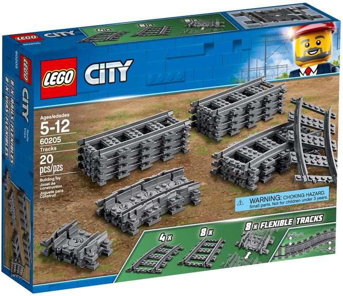 LEGO City Tracks 60205 Train , Toy, Brick