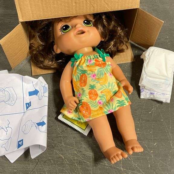 Baby Alive Magical Mixer Baby Doll Tropical Treat with Blender Accessories