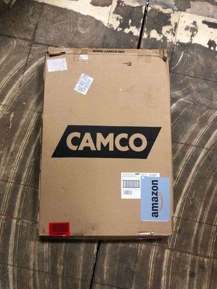 Camco Large Aluminum Side Table | Features Easy Setup & Supports Up to 110lbs