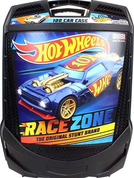 Hot Wheels 100-Car Storage Case – Large Capacity Organizer for 1:64 Die-Cast Vehicles
