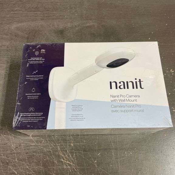 Nanit Pro Smart Baby Monitor & Wall Mount – 1080p Secure Wi-Fi Video Camera